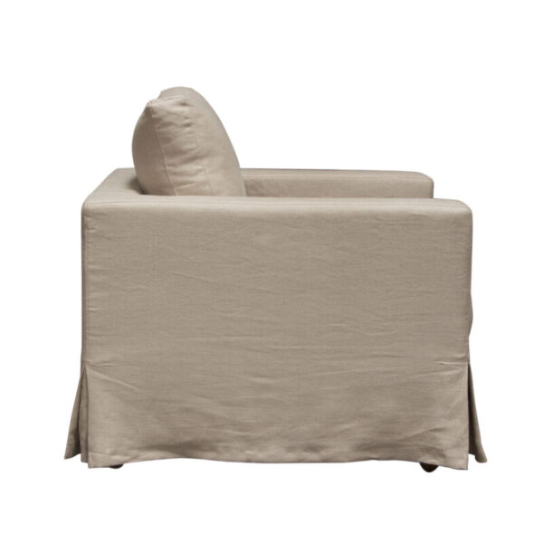 Sand Linen Savannah Chair By Diamond Sofa 10