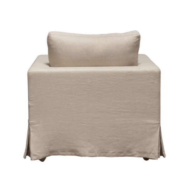 Sand Linen Savannah Chair By Diamond Sofa 11
