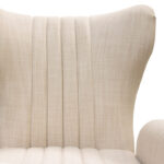 Gold Base Ava Sand Linen Chair By Diamond Sofa 20