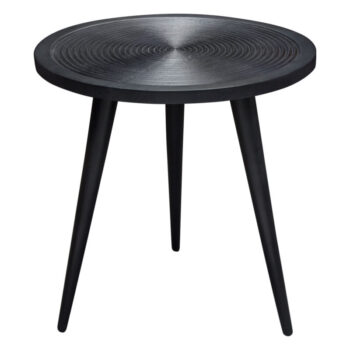 Black Vortex End Table By Diamond Sofa
