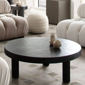 Black Rune Coffee Table By Diamond Sofa
