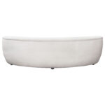 White Faux Sheepskin Simone Swivel Chair By Diamond Sofa 20