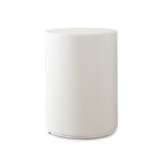 Cement Finish Montage Round End Table By Diamond Sofa 12