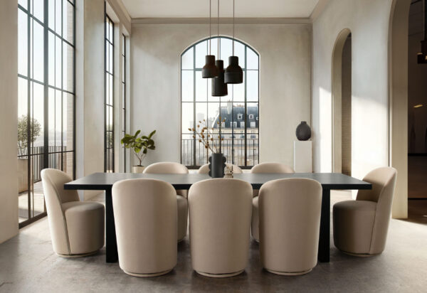 Black Sonoma Dining Table By Diamond Sofa 12