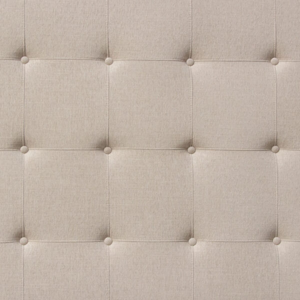 Sand Fabric Madison Avenue Low Profile Bed By Diamond Sofa 14