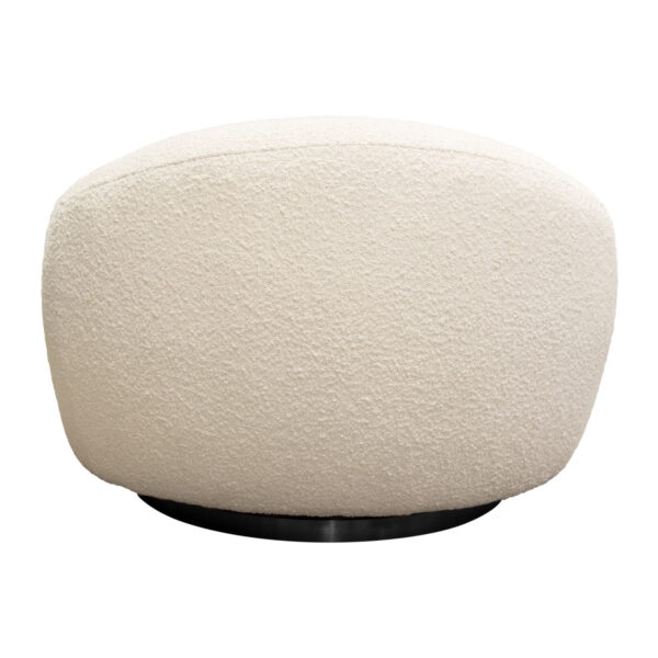 Bone Boucle Pascal Swivel Chair By Diamond Sofa 12