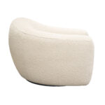 Bone Boucle Pascal Swivel Chair By Diamond Sofa 17