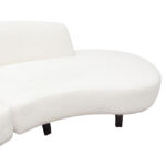 Faux White Shearling Vesper 2PC Modular by Diamond Sofa 16