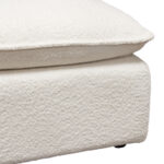 White Ivy Armless Chair By Diamond Sofa 17