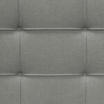 Gray Fabric Beverly Platform Bed w/ Footboard Storage By Diamond Sofa 22