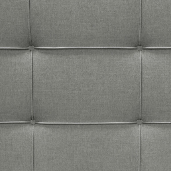 Gray Fabric Beverly Platform Bed w/ Footboard Storage By Diamond Sofa 15