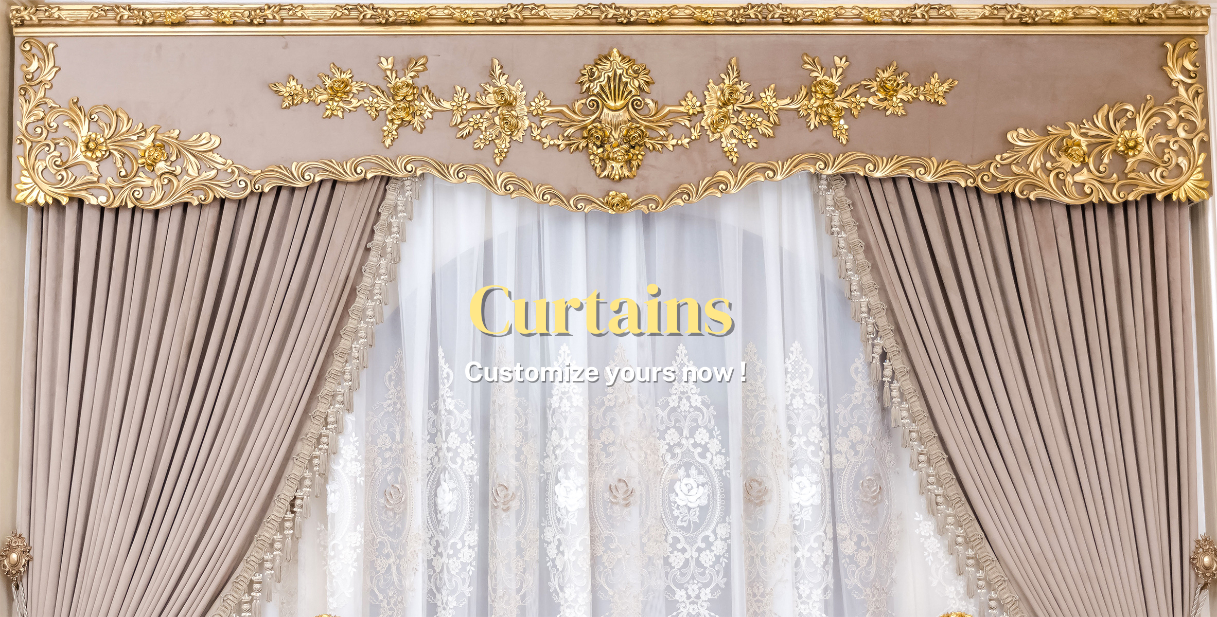 Luxurious Curtains by Kleopatra Kingdom to Experience The Difference