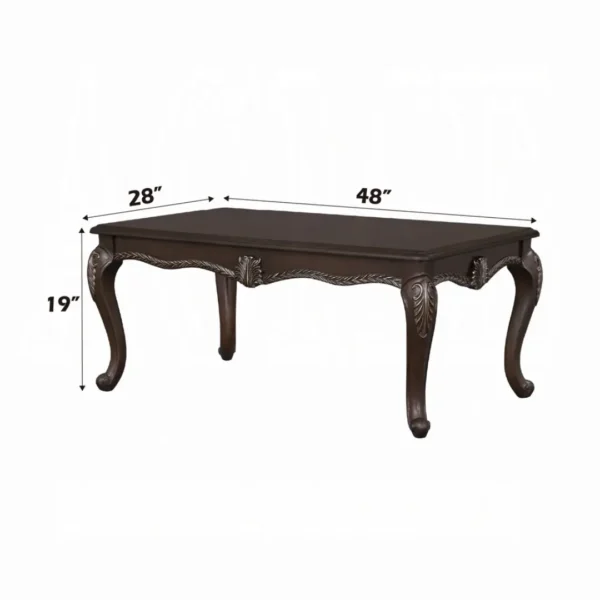 Pierce Cherry Coffee Table By ACME - Image 3