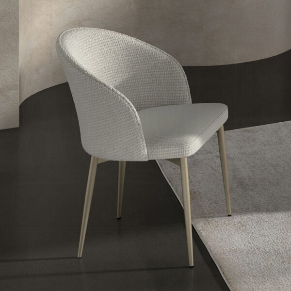 Cora White Fabric Side Chair DN04297 By ACME 10