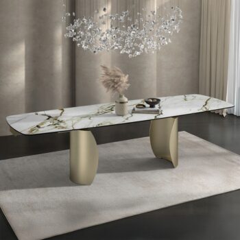 Cora Dining Table Ceramic Top DN04295 By ACME