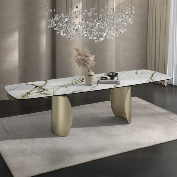 Cora Dining Table Ceramic Top DN04295 By ACME 12