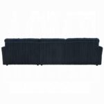 Breton Blue Corduroy Sectional Sofa w/4 Pillows LV04400 By ACME 16