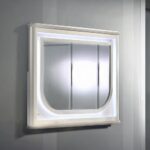 Laveda Pearl White Mirror with LED BD03794 By ACME 15