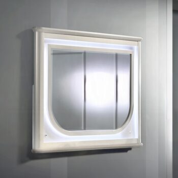 Laveda Pearl White Mirror with LED BD03794 By ACME