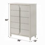 Laveda Pearl White Chest BD03796 By ACME 17