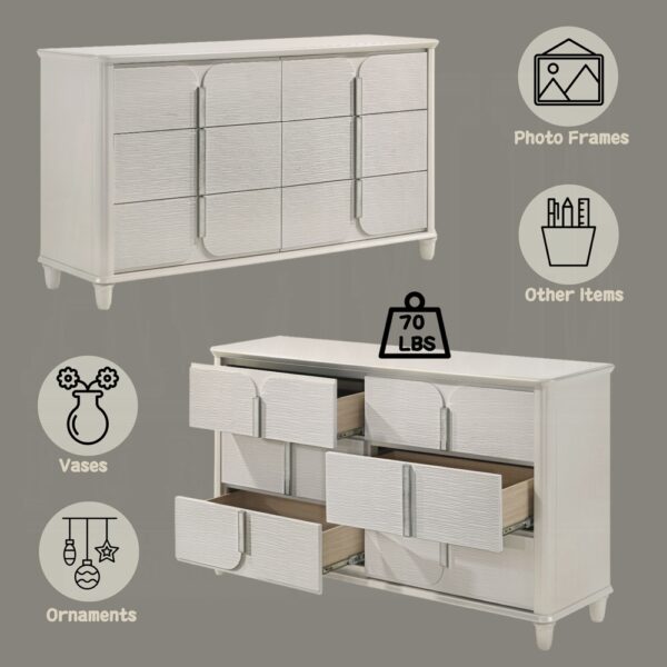 Laveda Pearl White Dresser BD03795 By ACME 15