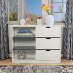 Ratana Gray & White Cabinet BD02054 By ACME 9