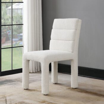Hettie Beige Boucle Side Chair DN02128 By ACME