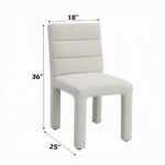 Hettie Beige Boucle Side Chair DN02128 By ACME 18