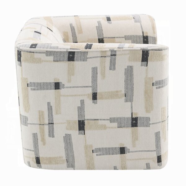 Darya Beige Fabric Swivel Chair LV04532 By ACME 10