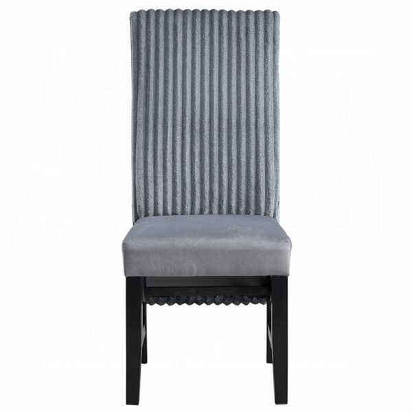 Kini Gray Corduroy Side Chair DN04346 By ACME 11