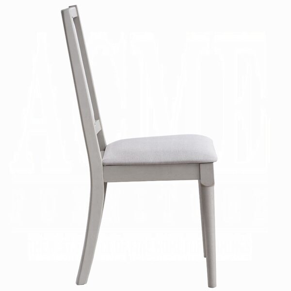 Marta Beige Linen Side Chair DN04311 By ACME 12