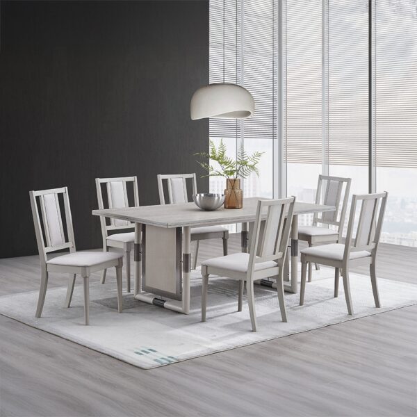 Marta Natural Dining Table DN04310 By ACME 14
