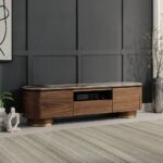 Willene Walnut TV Stand with Ceramic Top LV03158 By ACME 11