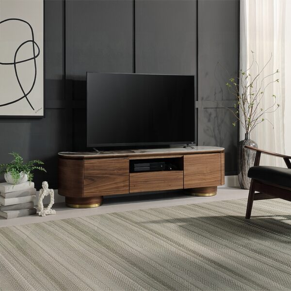 Willene Walnut TV Stand with Ceramic Top LV03158 By ACME 10