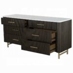 Clayten Espresso Dresser with Marble Top BD04095 By ACME 15