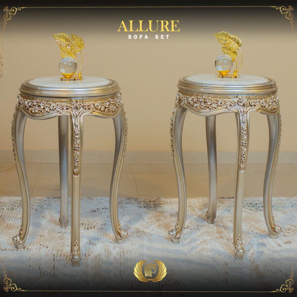 Handmade Silver Allure End Table 8