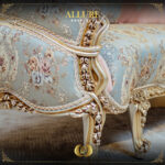 4pcs Handmade Silver Champaign Allure Sofa Set 17