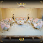 4pcs Handmade Silver Champaign Allure Sofa Set 13