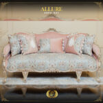 Handmade Silver Allure Loveseat 11