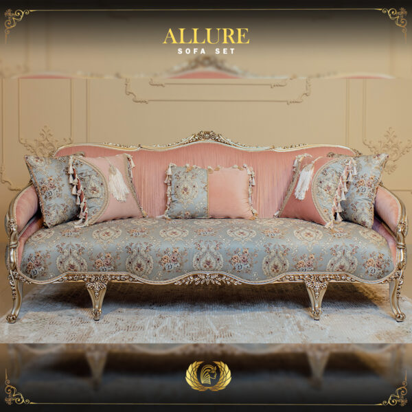 Handmade Silver Allure Sofa 7