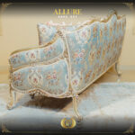 Handmade Silver Allure Loveseat 12