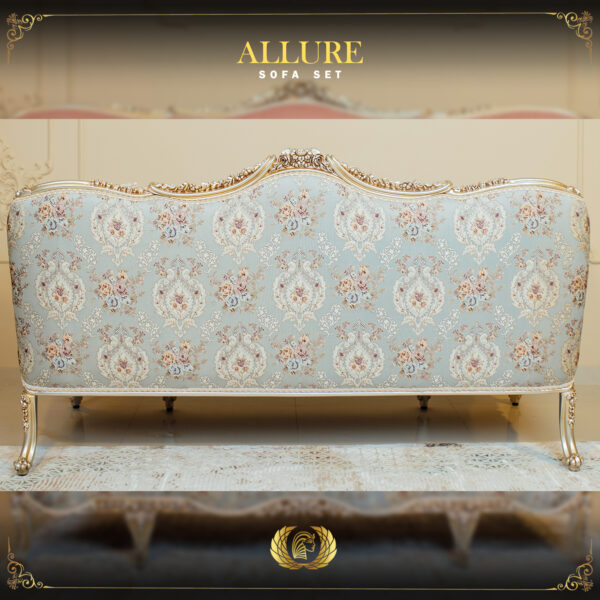Handmade Silver Allure Sofa 8
