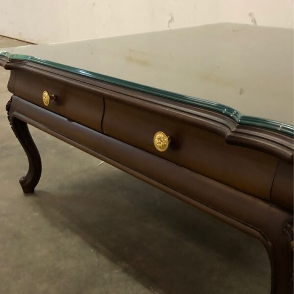 Handmade Accent Coffee Table W Drawers 4