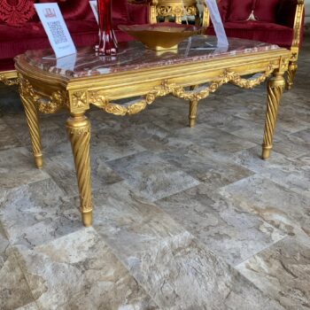 Handmade Red King Coffee Table