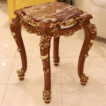 Handmade Zayn Brown End Table