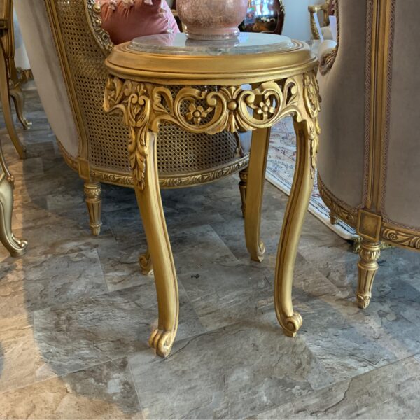 Handmade Rose End Table 4