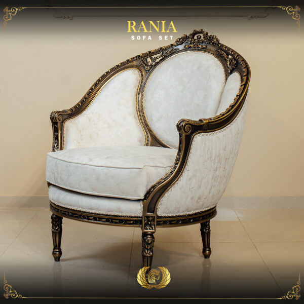 Handmade Rania Bronze Chair 12