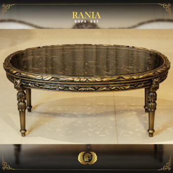 Handmade Rania Bronze Coffee Table