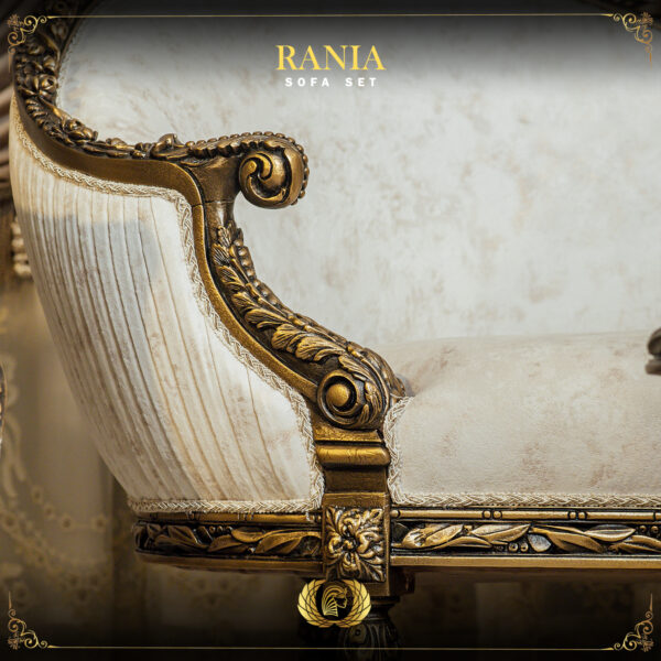 Handmade Rania Bronze Sofa 11