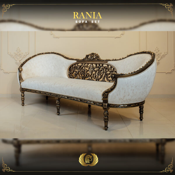 5Pcs Handmade Rania Bronze Sofa Set 10